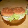 Home made burger